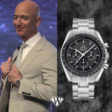 bezos omega speedmaster|jeff bezos omega moonwatch.